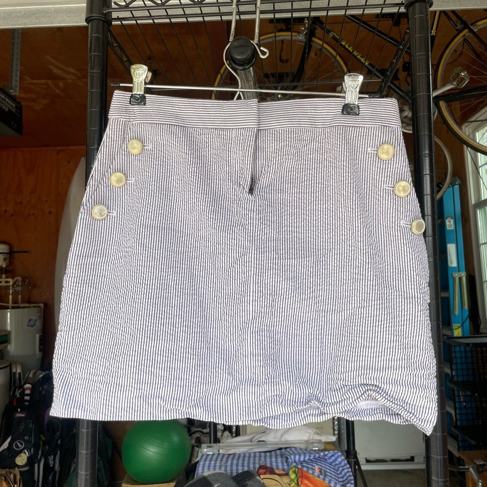 Seersucker Women's Skirt